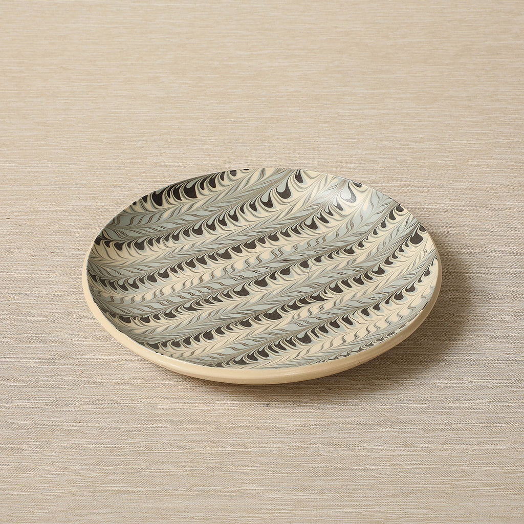 Side plate Pebble feather