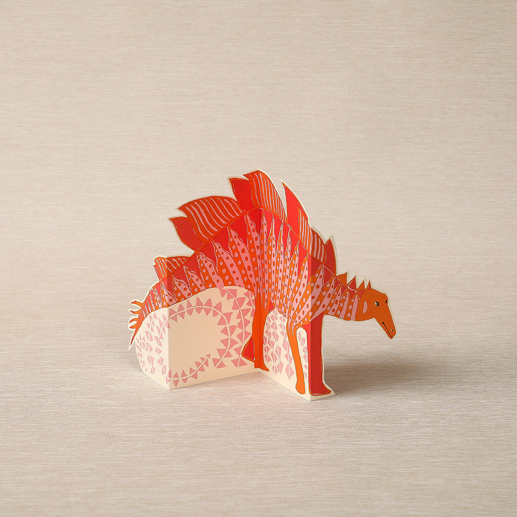 Stegosaurus Foldy Card