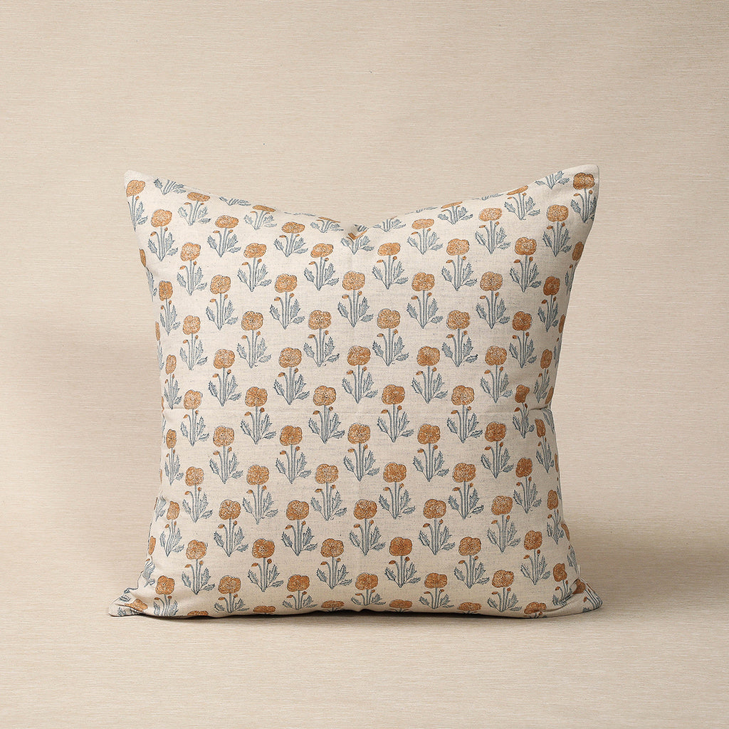 Zoya pattern block print pillow