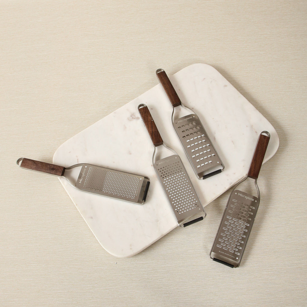 Microplane master series extra coarse grater with wood handle