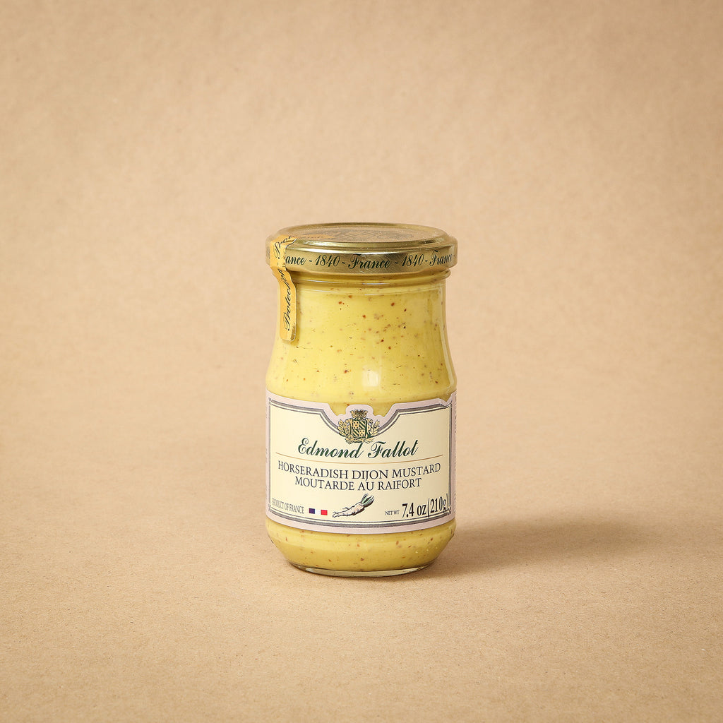 Edmond Fallot Horseradish Dijon Mustard 7.4oz