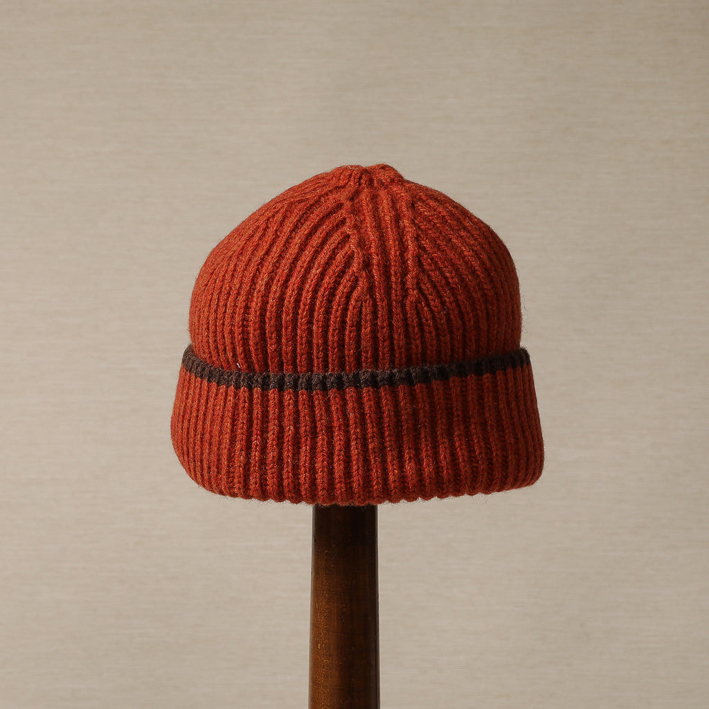 Wool fisherman beanie