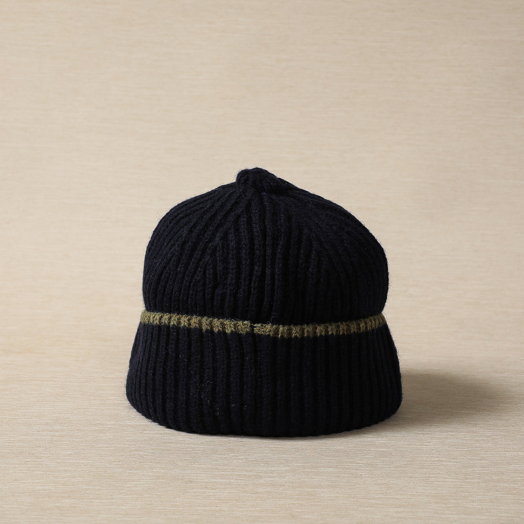 Wool fisherman beanie