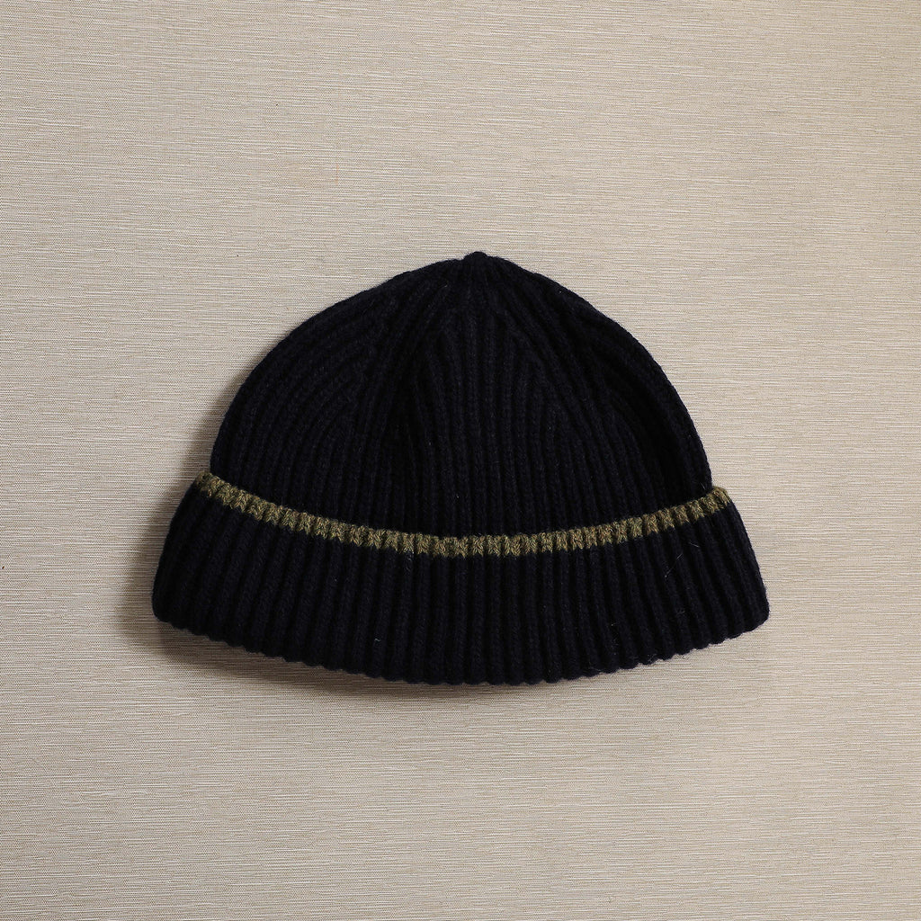 Wool fisherman beanie