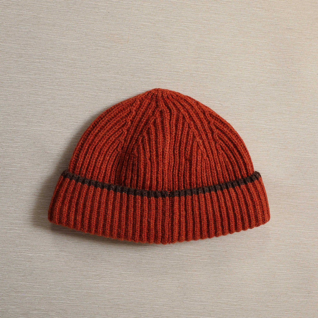 Wool fisherman beanie