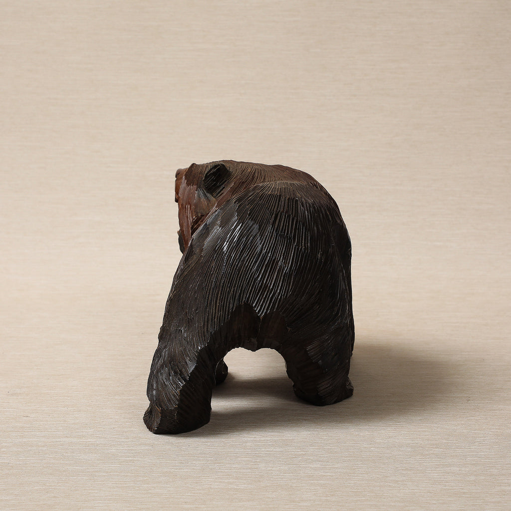 Vintage Black Forest carved bear circa 1950