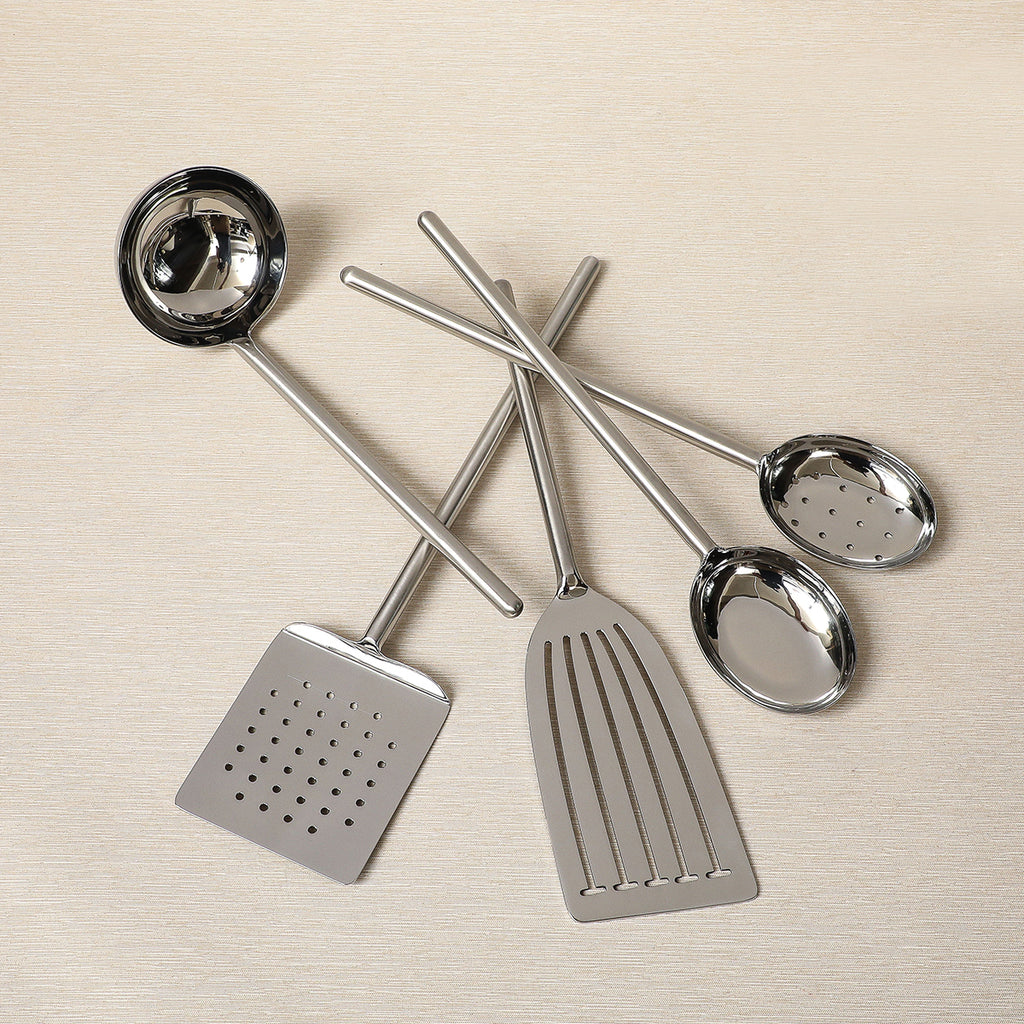 Simple Stainless Kitchen Tools | Copper Beech
