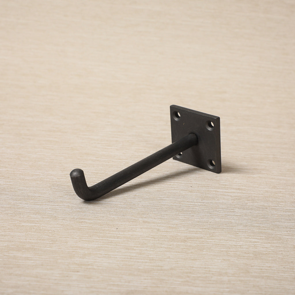 Black steel wall hooks from Japan