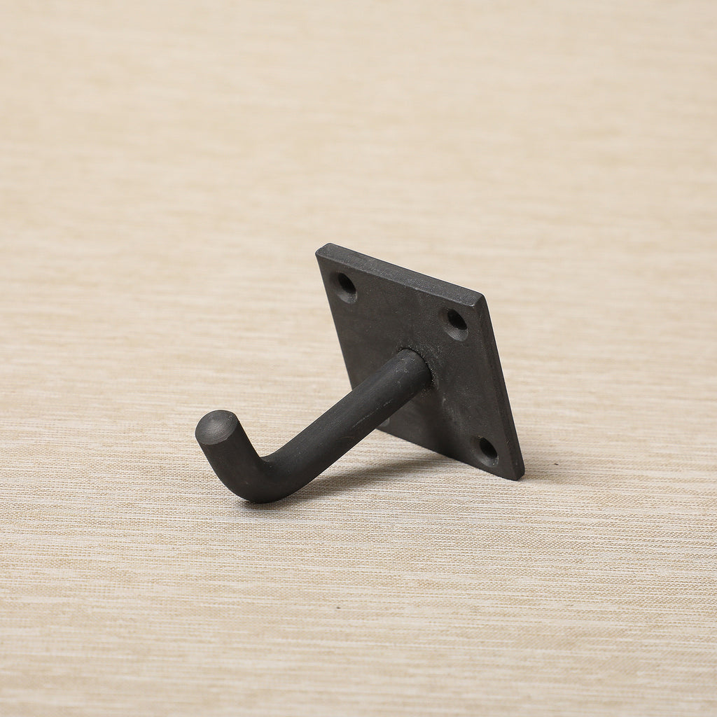 Black steel wall hooks from Japan