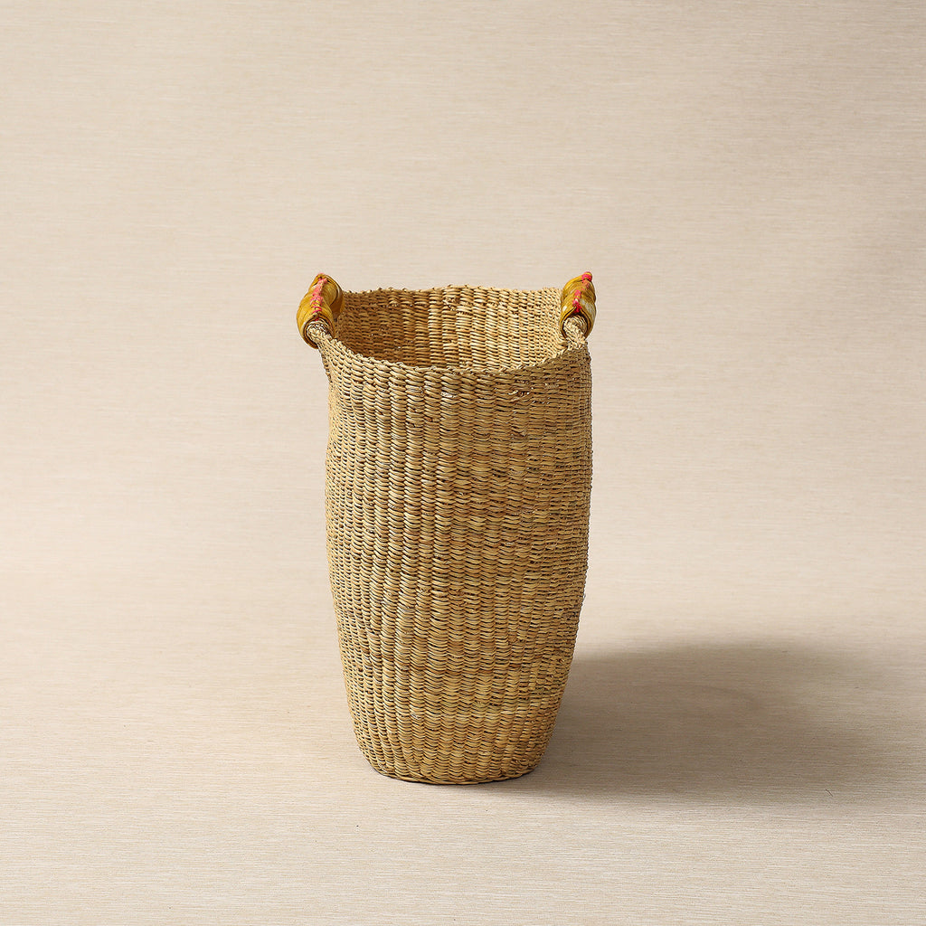 Grass basket tote