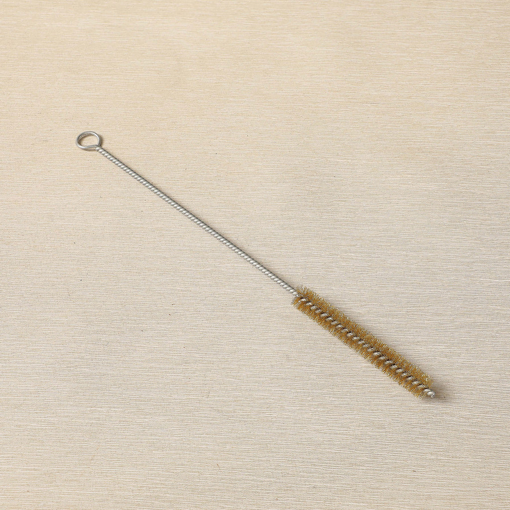 Brass wire cleaning brush