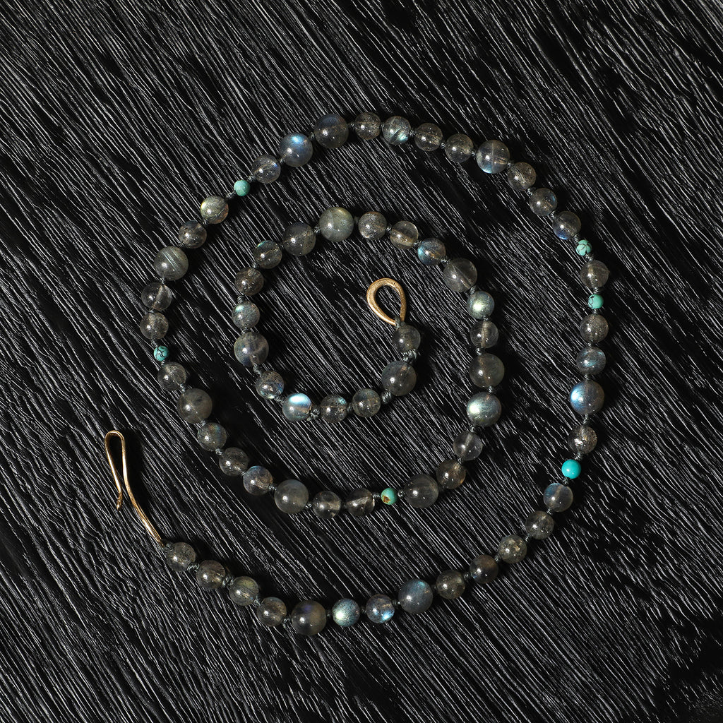 Labrodorite Beaded Necklace