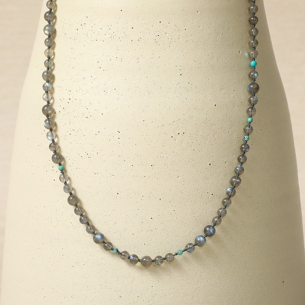 Labrodorite Beaded Necklace