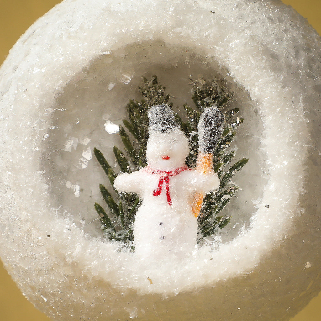 Snowman Peek-A-Boo Ornament