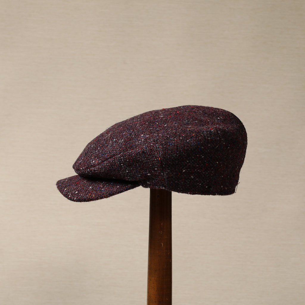 Daithi wool tweed cap