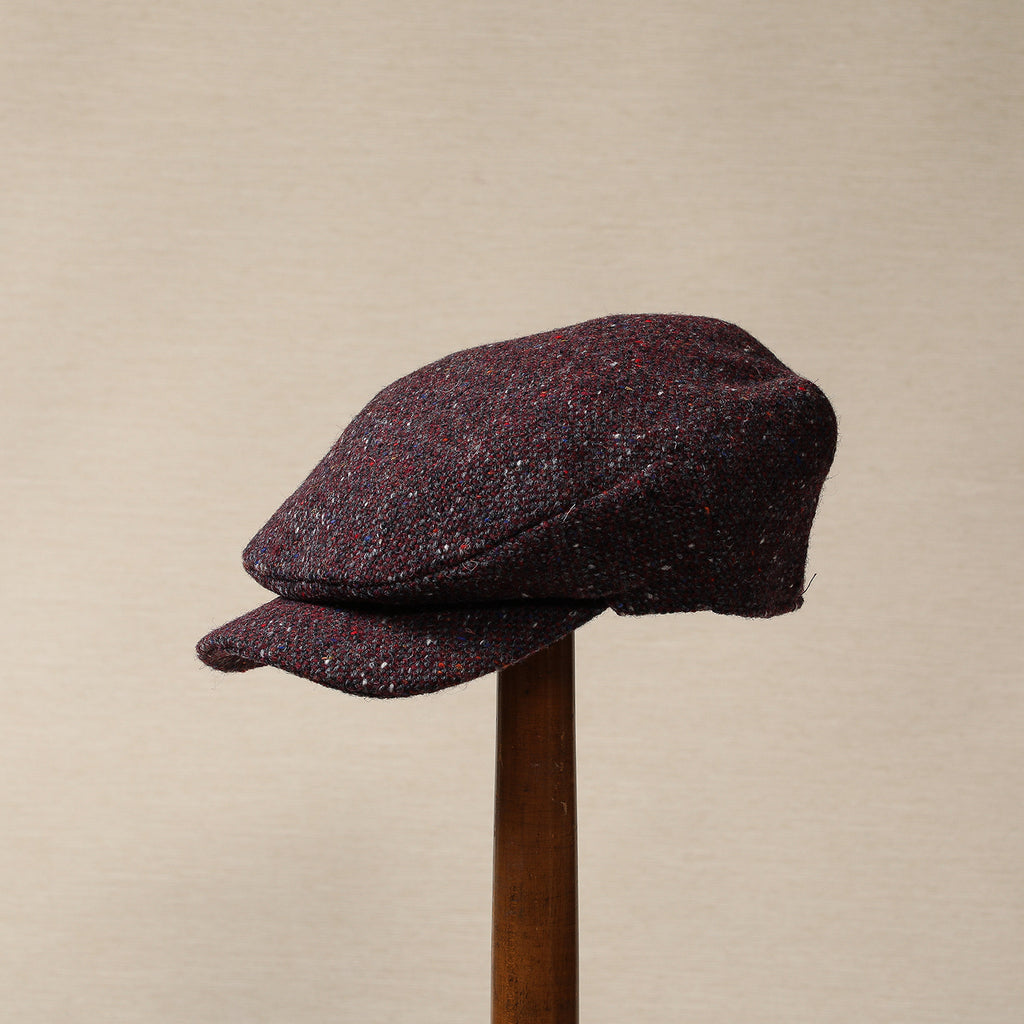 Daithi wool tweed cap