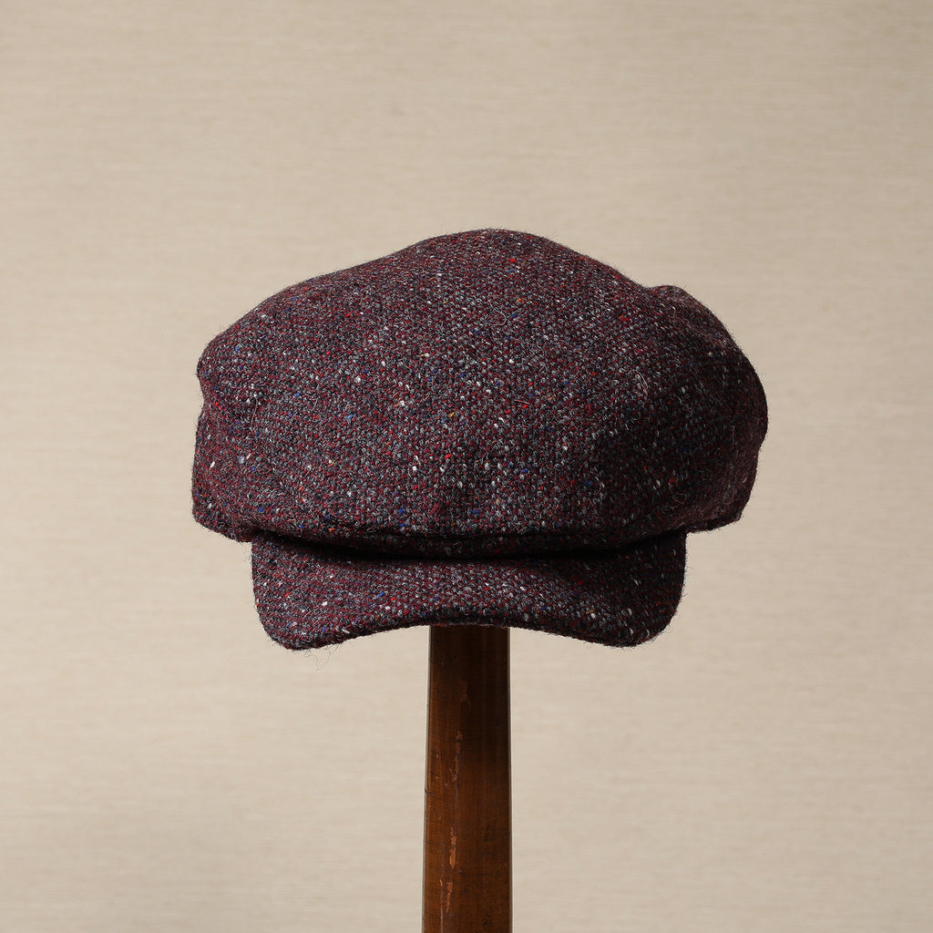 Daithi wool tweed cap