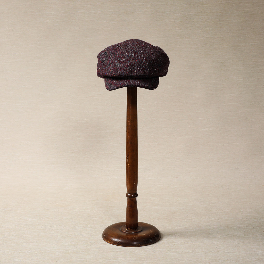 Daithi wool tweed cap