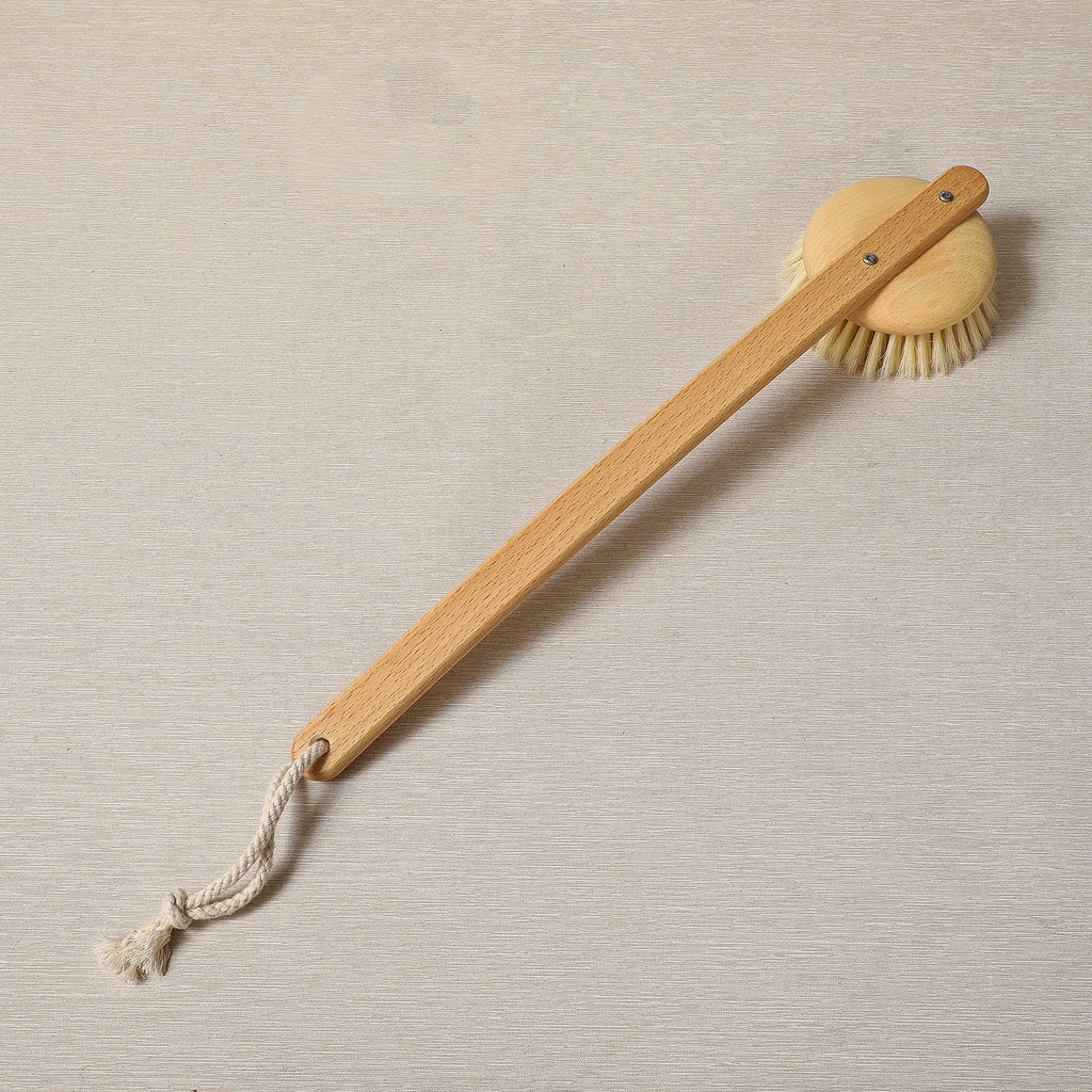 Round head bath brush