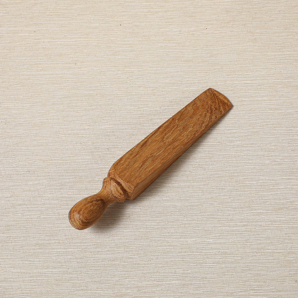 Oiled oak door stop