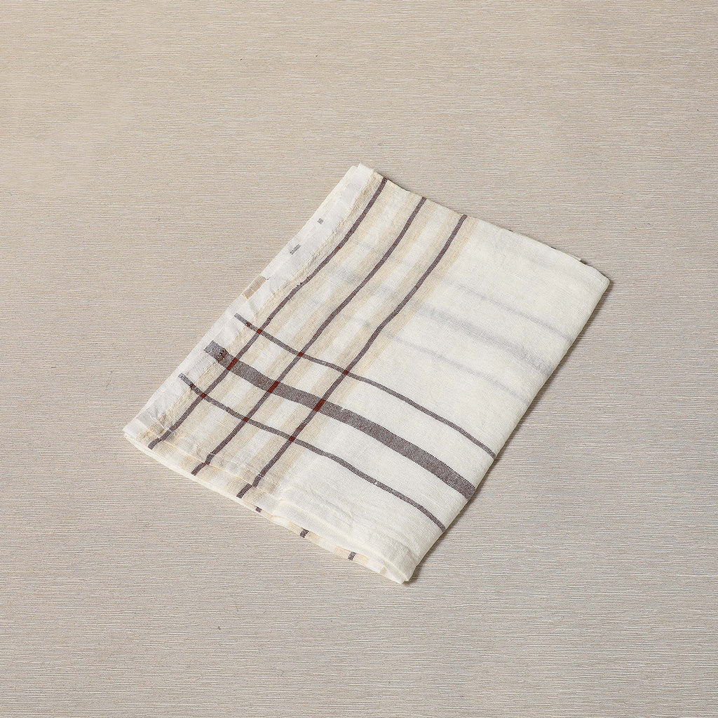 Brogue stripe towel