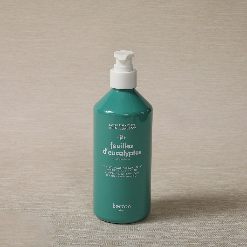 Eucalyptus leaf liquid soap