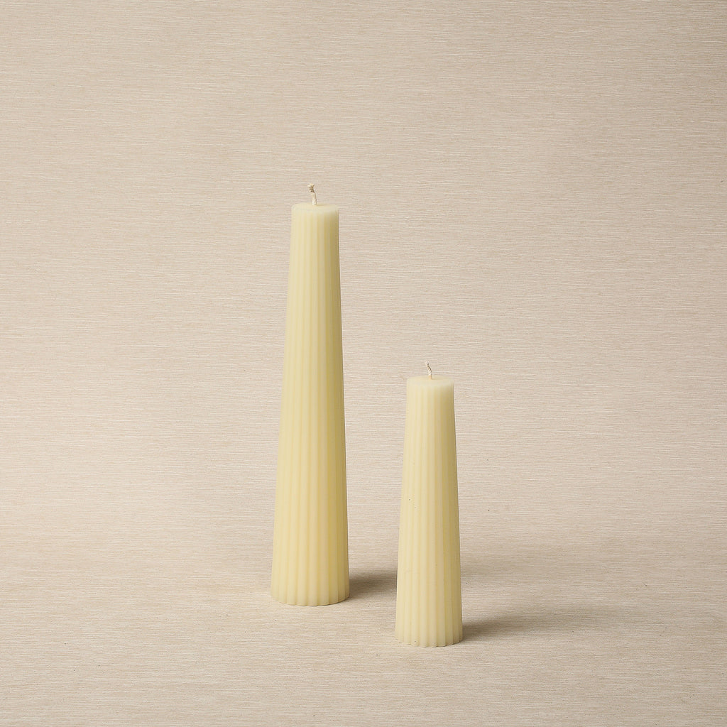 Petite Pillar Beeswax Candle
