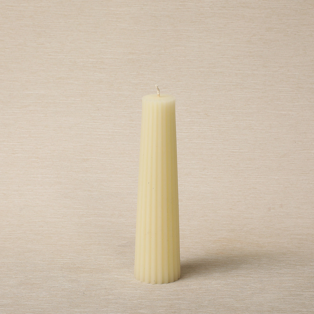 Petite Pillar Beeswax Candle