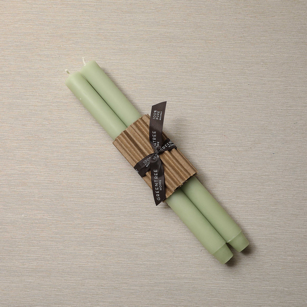 12" Beeswax Church Tapers