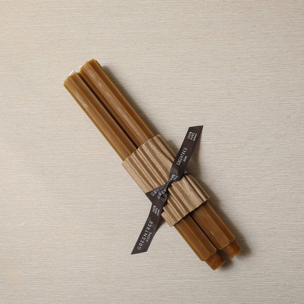 12" Fluted Church Taper Candles
