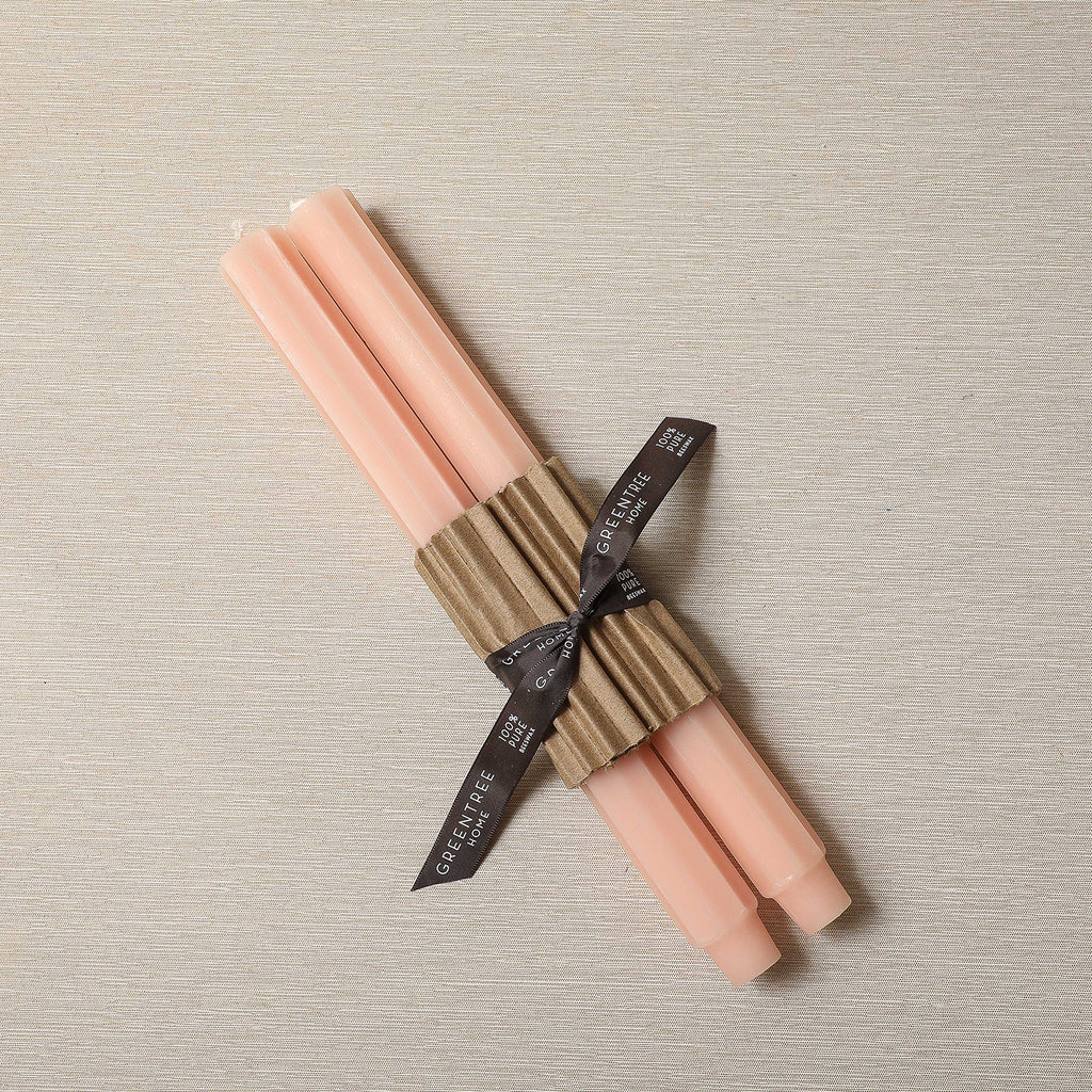 12" Fluted Church Taper Candles