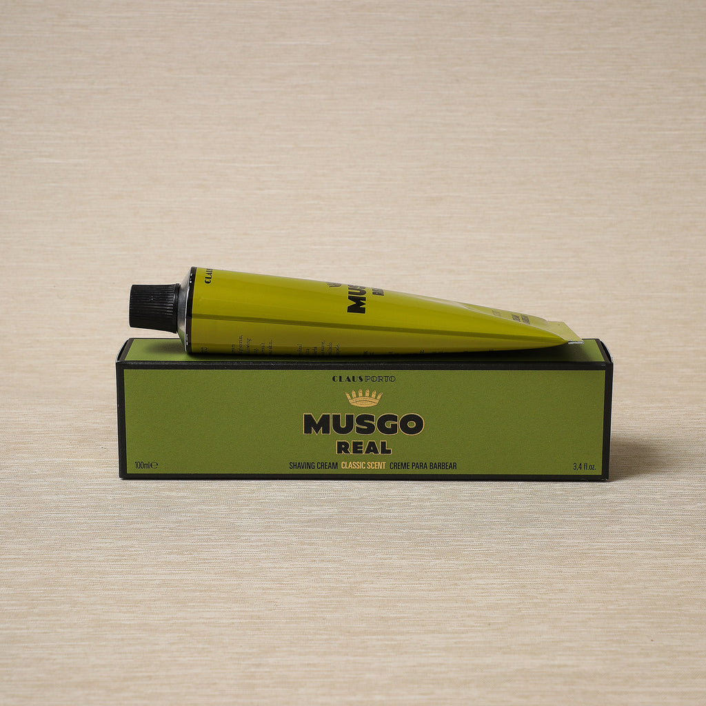 Musco Real shaving cream classic scent