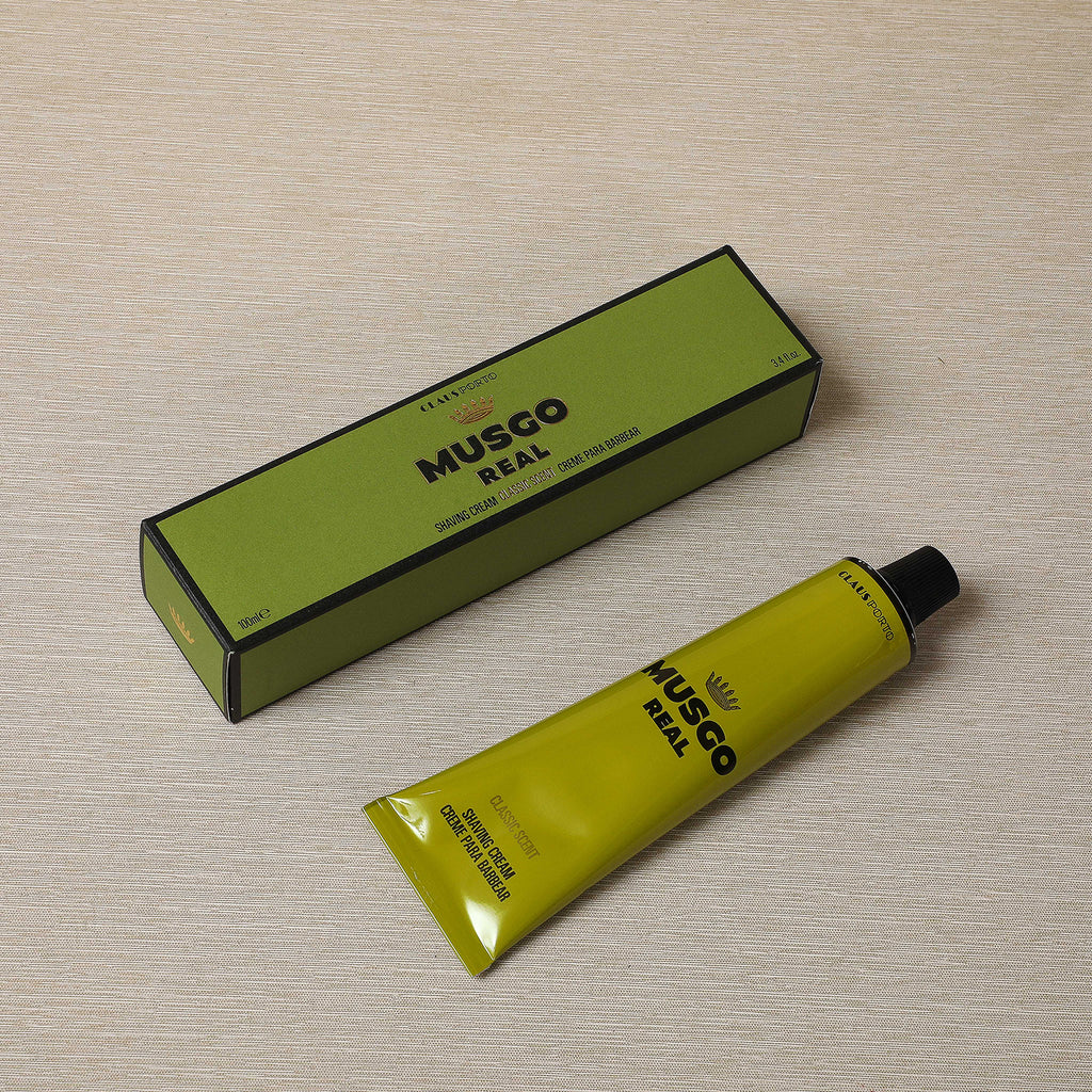 Musco Real shaving cream classic scent