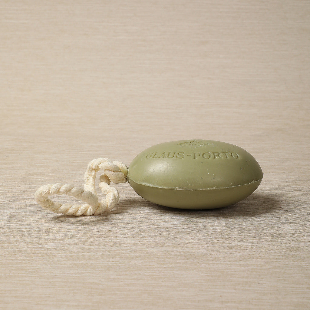 Musco Real soap on a rope