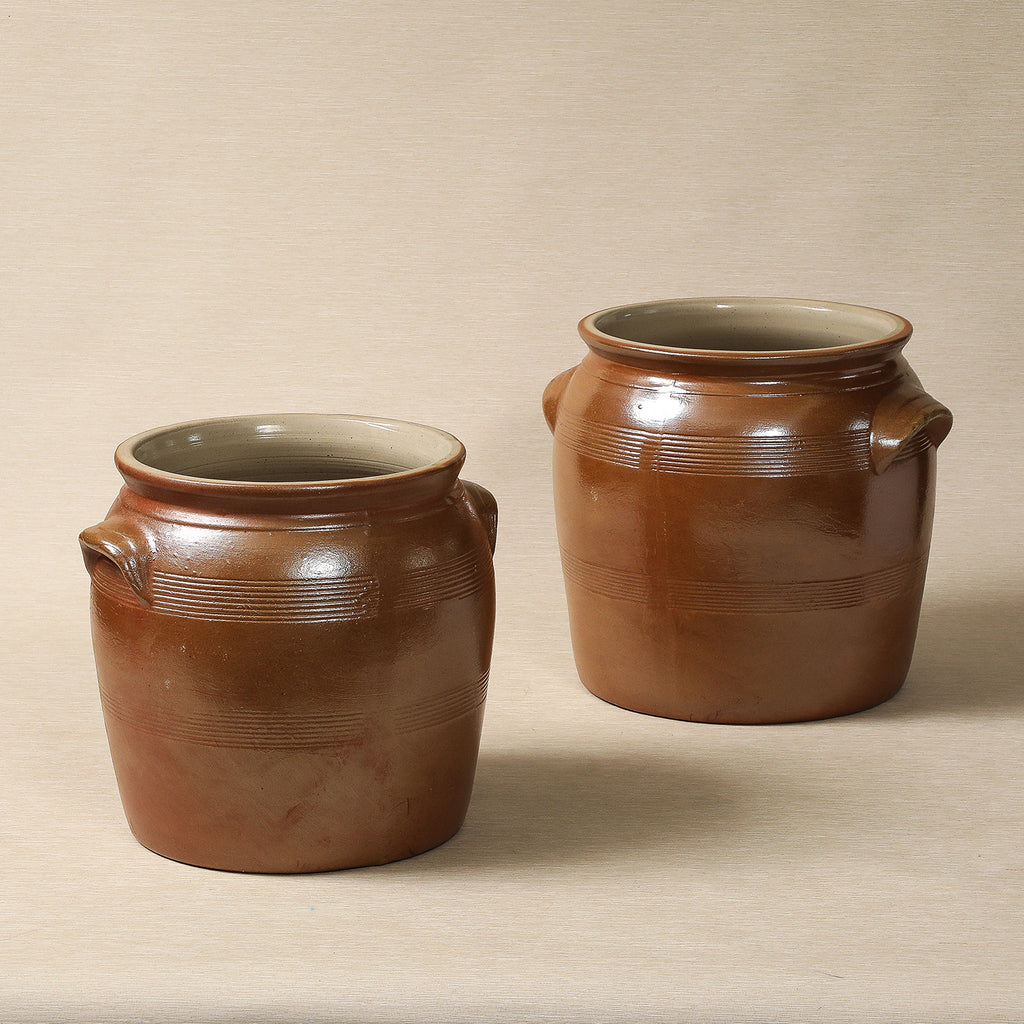 Poterie Renault Bonny sur Loire Barrel Crock