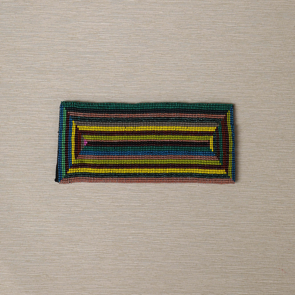 Beaded eye glasses case