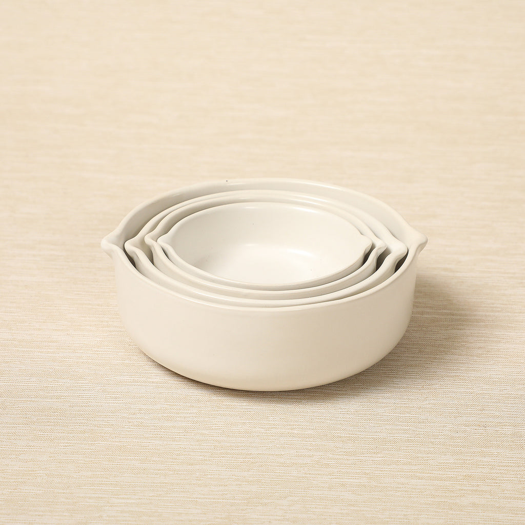 Stoneware measuring cups