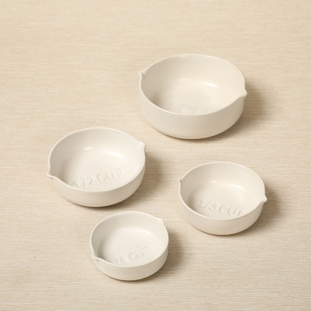 Stoneware measuring cups