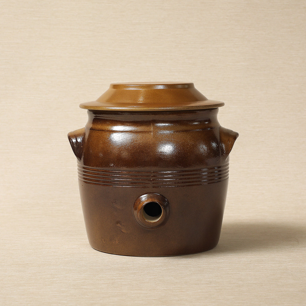 Poterie Renault vintage vinager berry jar