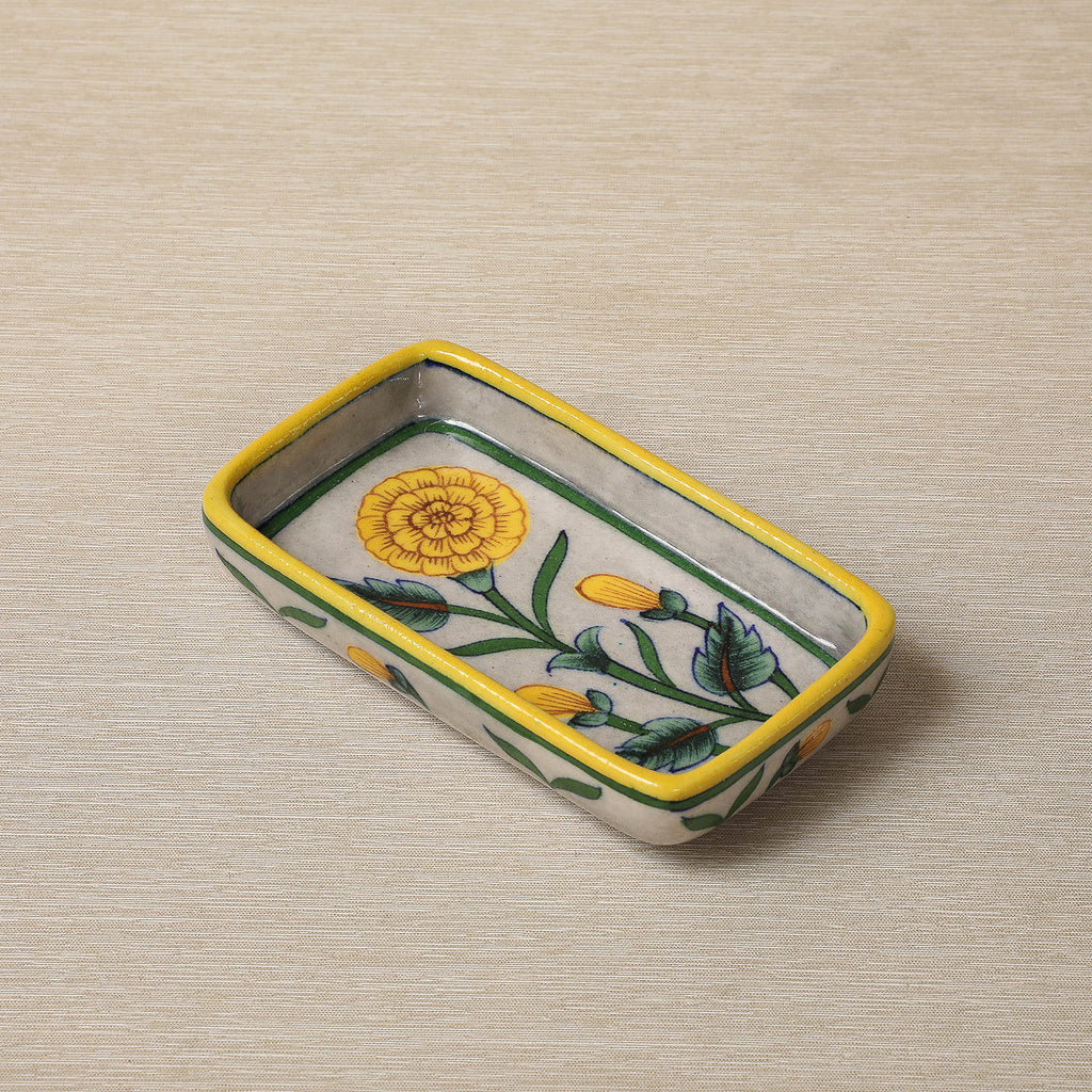 Marigold soap dish