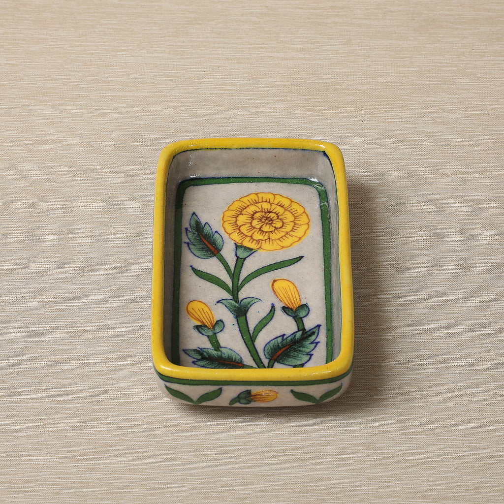 Marigold soap dish