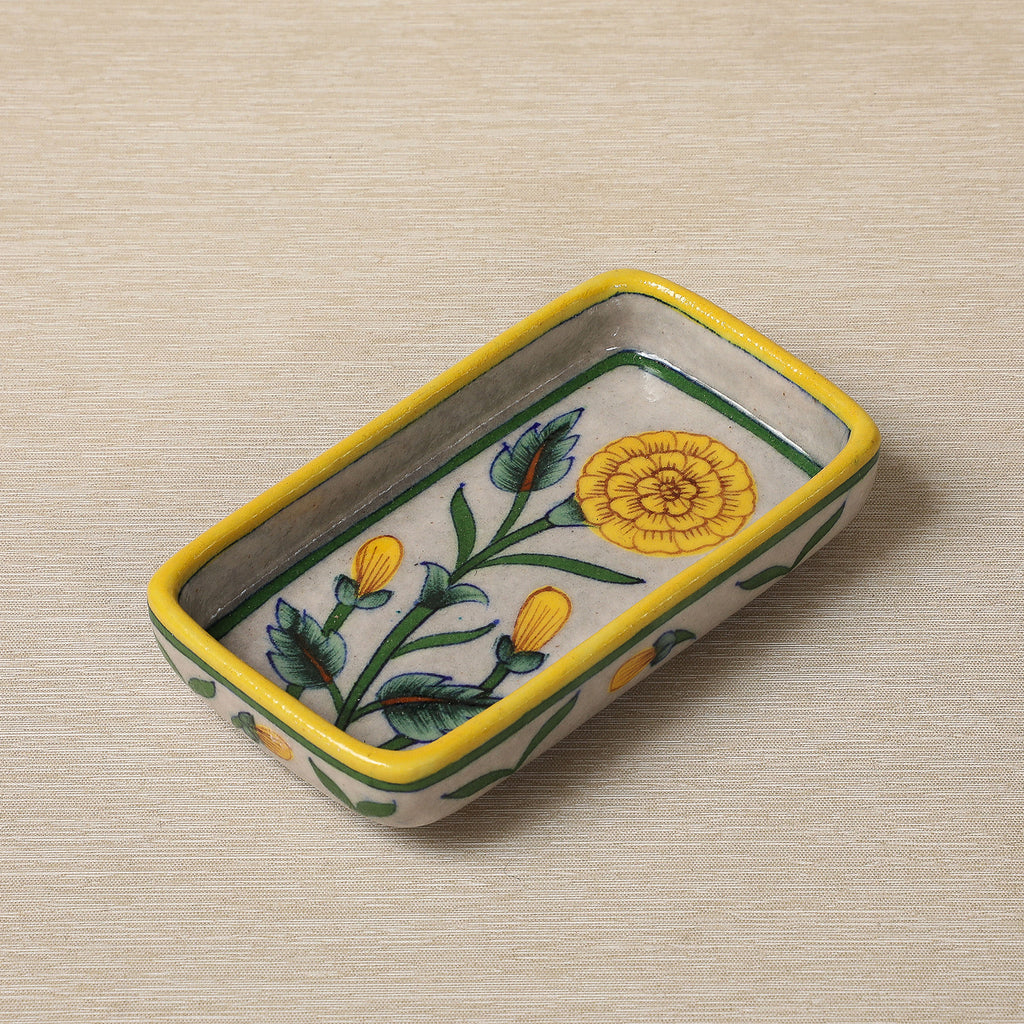 Marigold soap dish