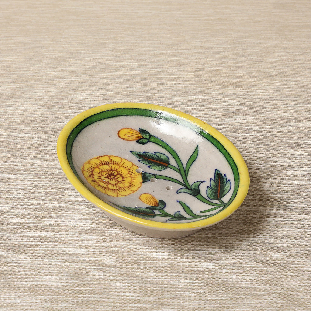 Marigold soap dish