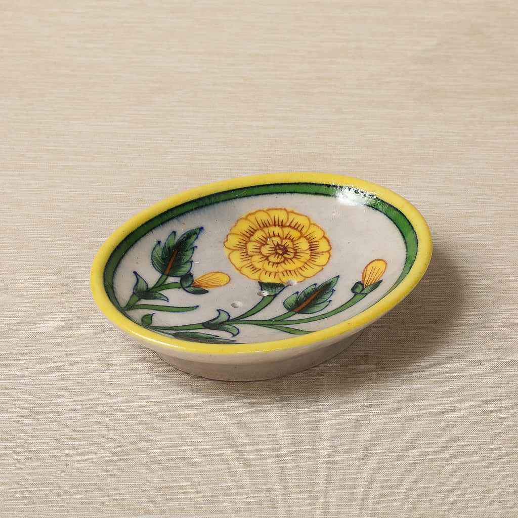 Marigold soap dish