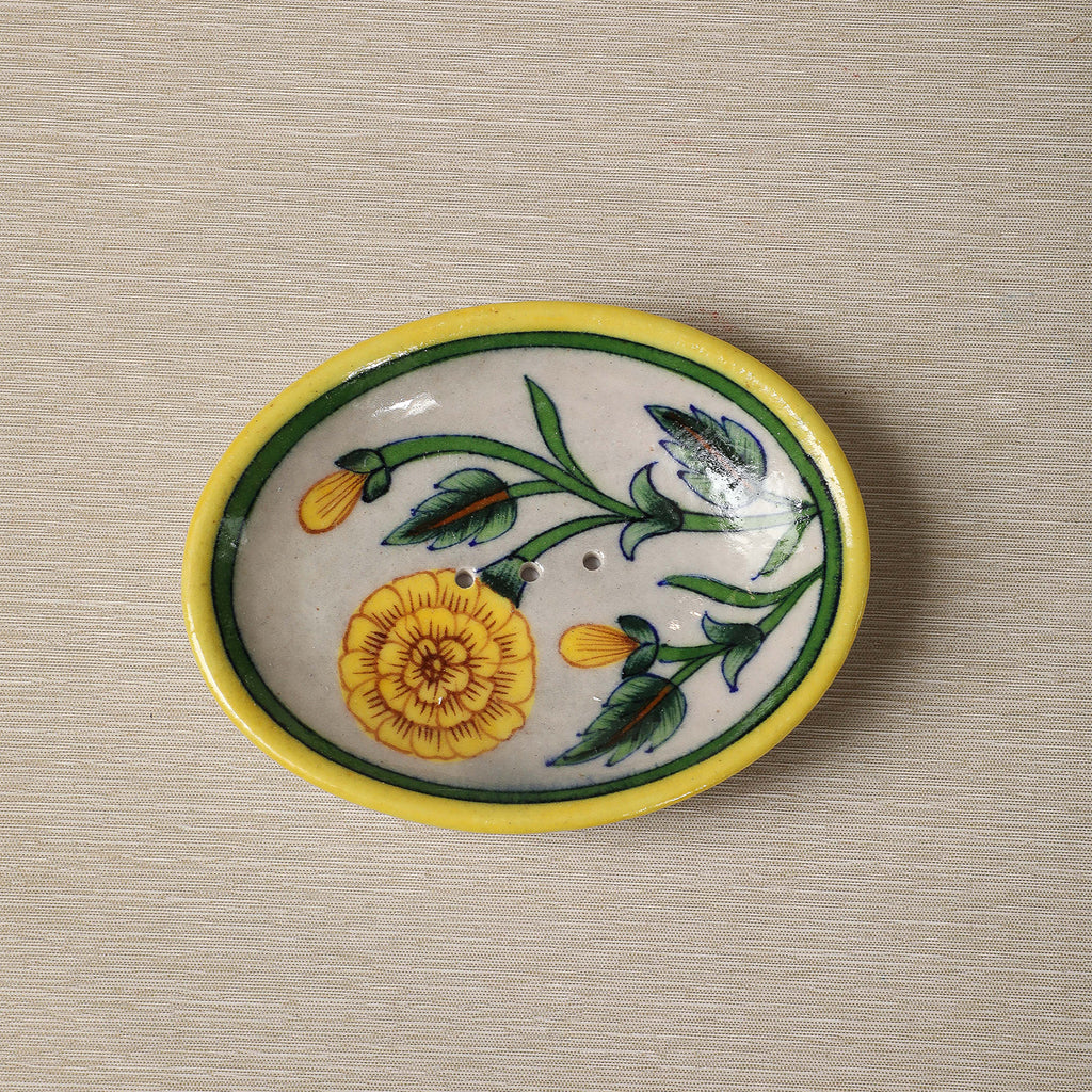 Marigold soap dish