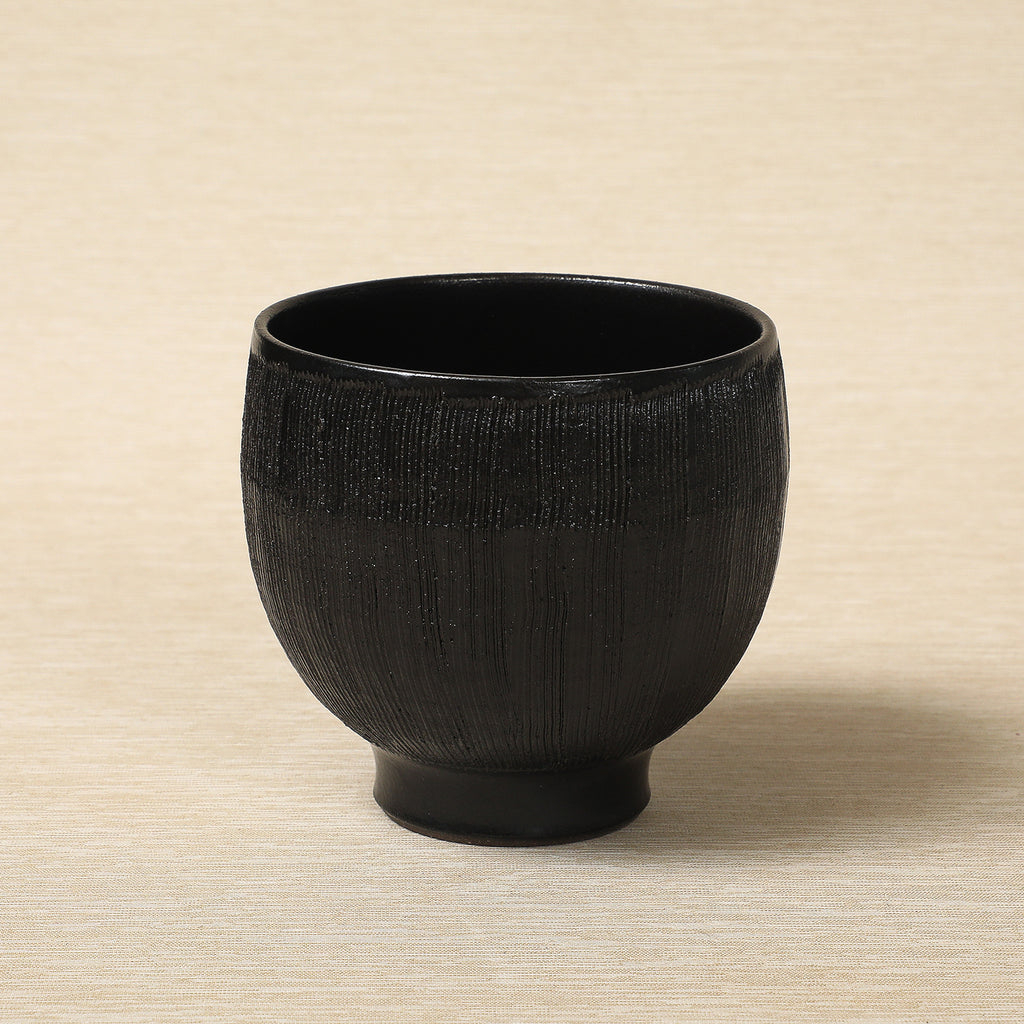 4" combed texture bowl