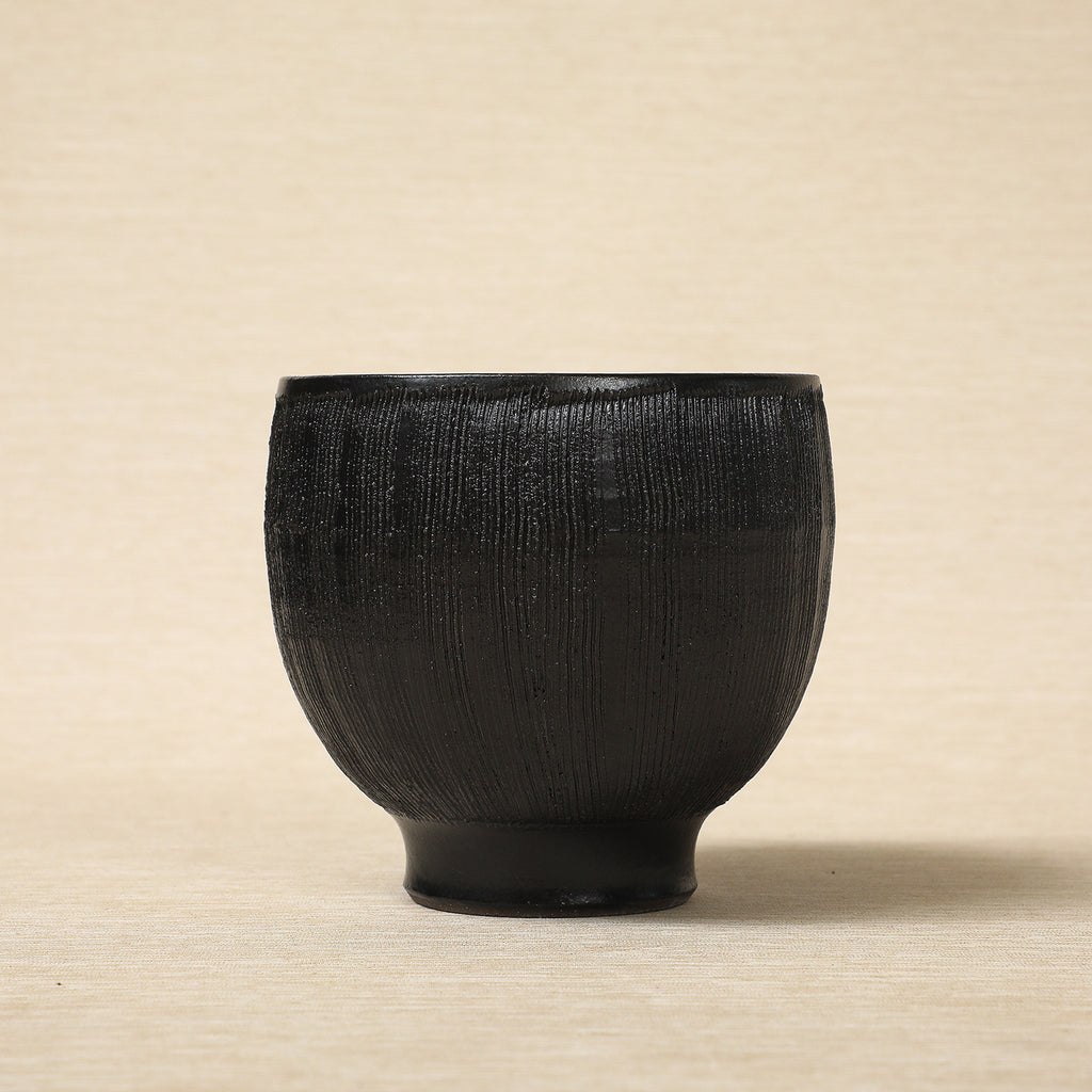 4" combed texture bowl