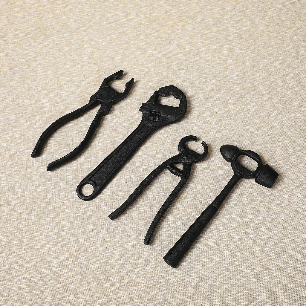 Iron bottle openers