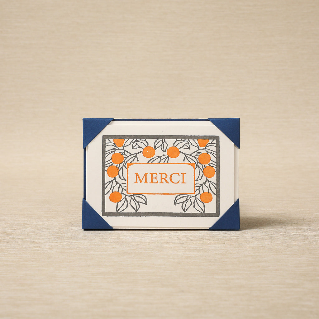 Merci Note Card Set