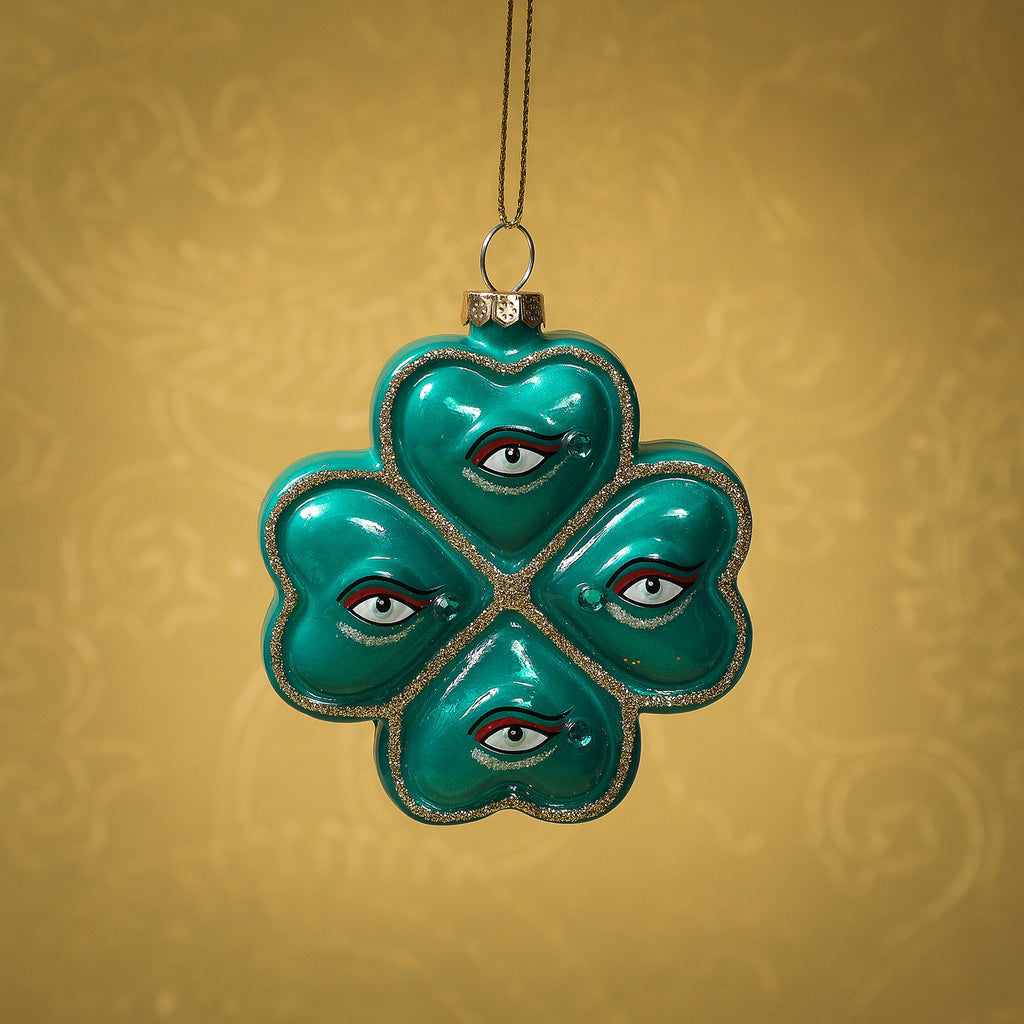 Assorted surreal lucky clovers